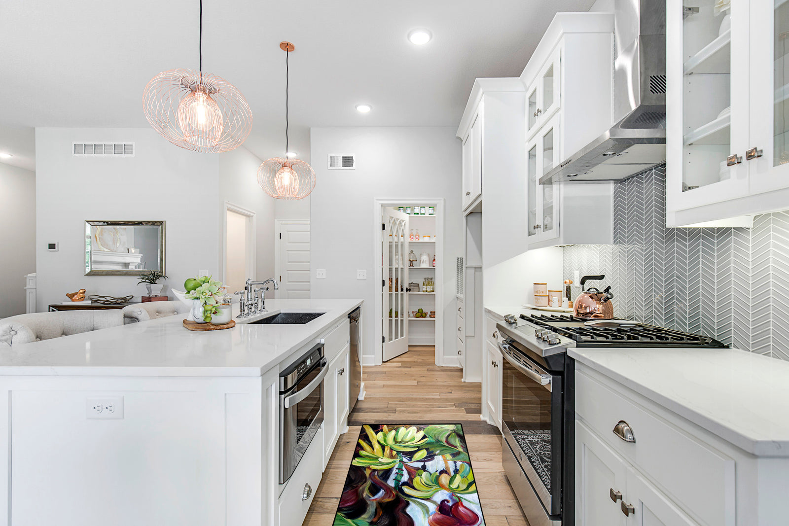 Caroline's Treasures Bananas Too Indoor or Outdoor Runner Mat 58x28 JMK1337VRM5828