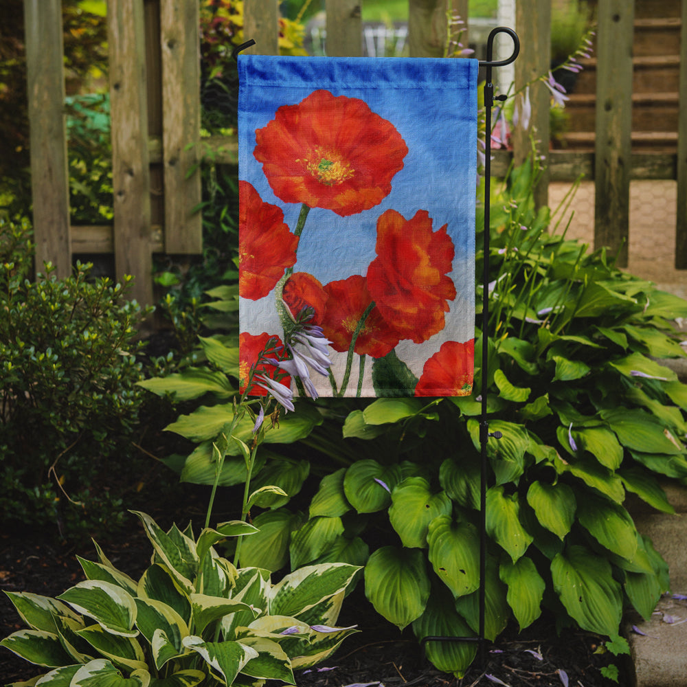 Poppies by Sinead Jones Flag Garden Size JOS0273GF.