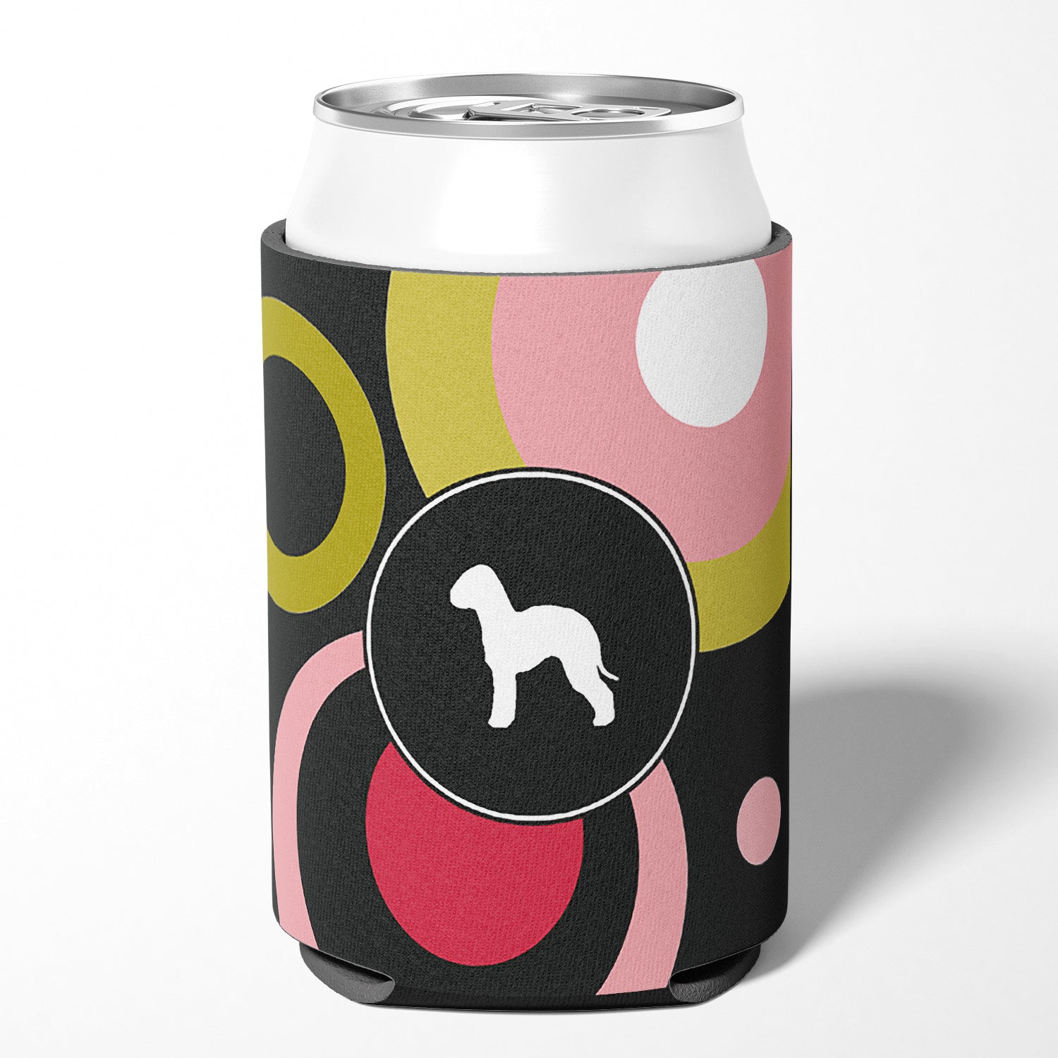 Bedlington Terrier Can or Bottle Beverage Insulator Hugger.