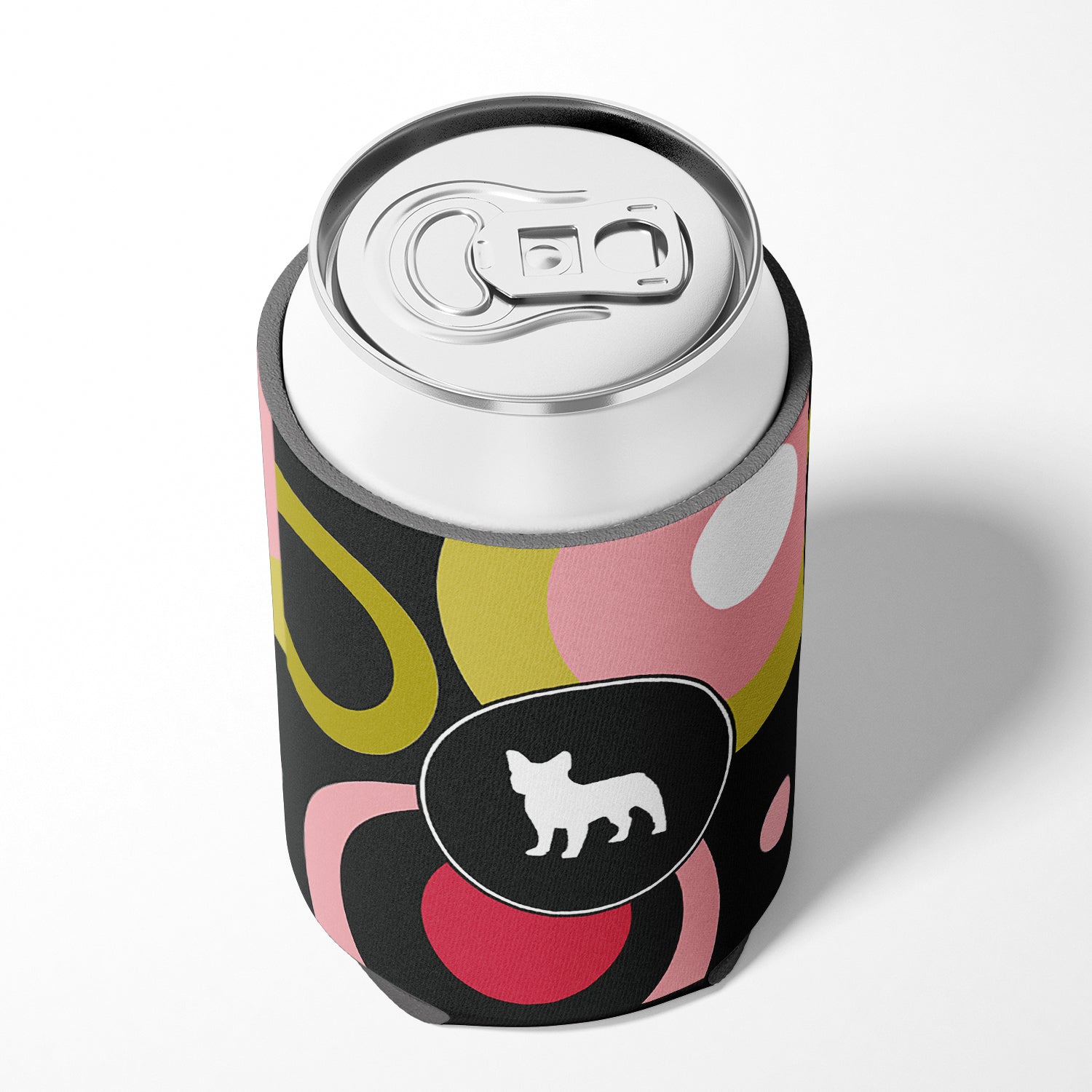 French Bulldog Can or Bottle Beverage Insulator Hugger.