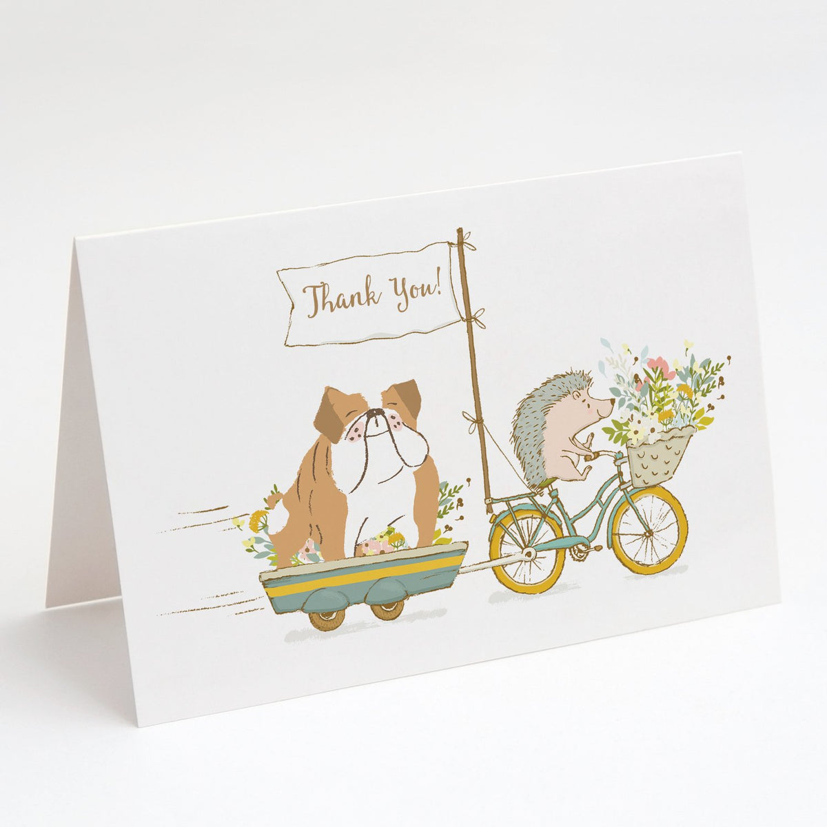 Buy this English Bulldog Fawn Greeting Cards and Envelopes Pack of 8