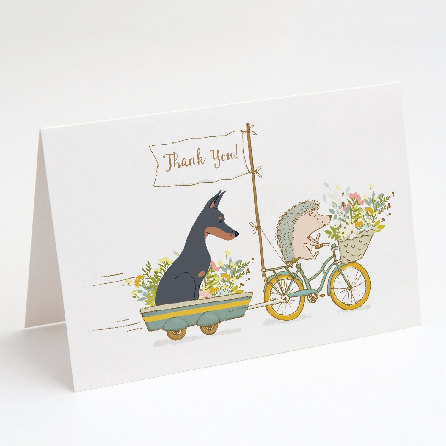Buy this Doberman Pinscher Greeting Cards and Envelopes Pack of 8