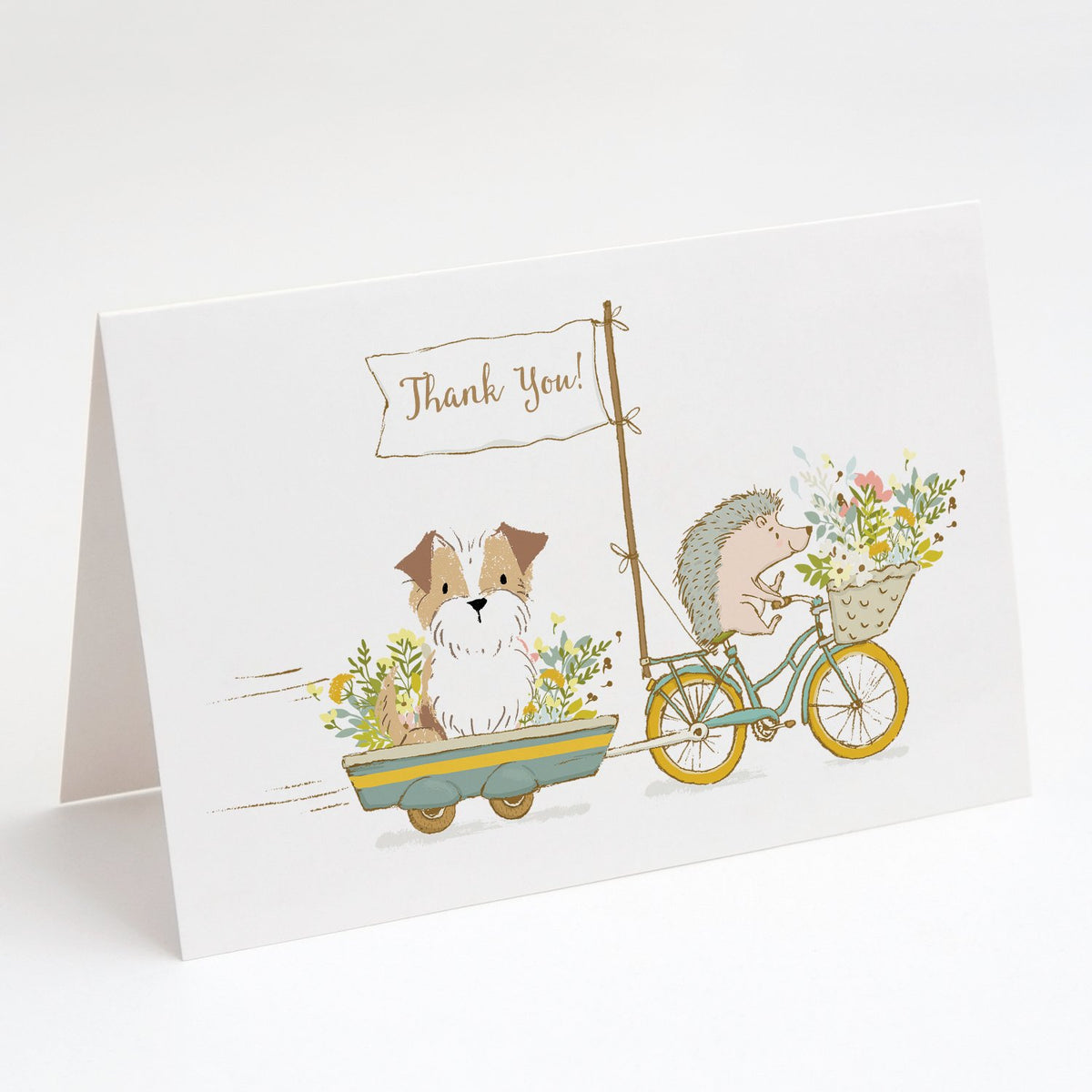 Buy this Terrier Brown and White Greeting Cards and Envelopes Pack of 8