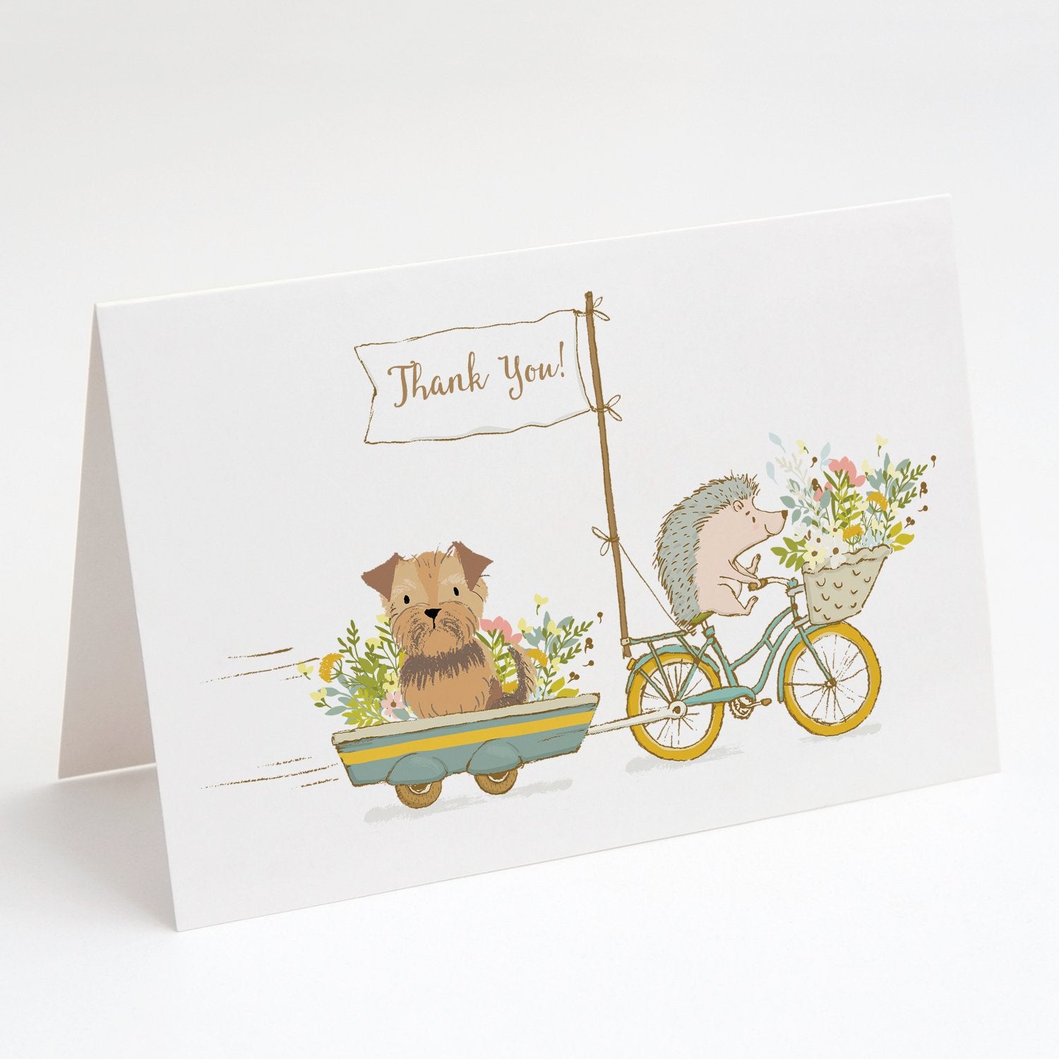 Buy this Yorkshire Terrier Natrual Ears Greeting Cards and Envelopes Pack of 8