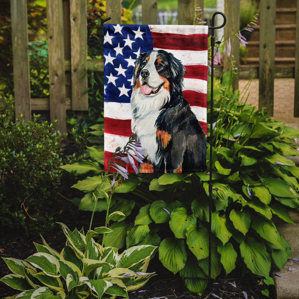 Drapeau américain USA avec drapeau bouvier bernois taille jardin