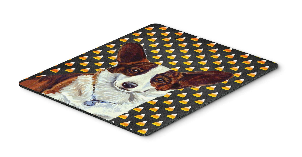 Corgi Candy Corn Halloween Portrait Mouse Pad, Hot Pad or Trivet by Caroline&#39;s Treasures