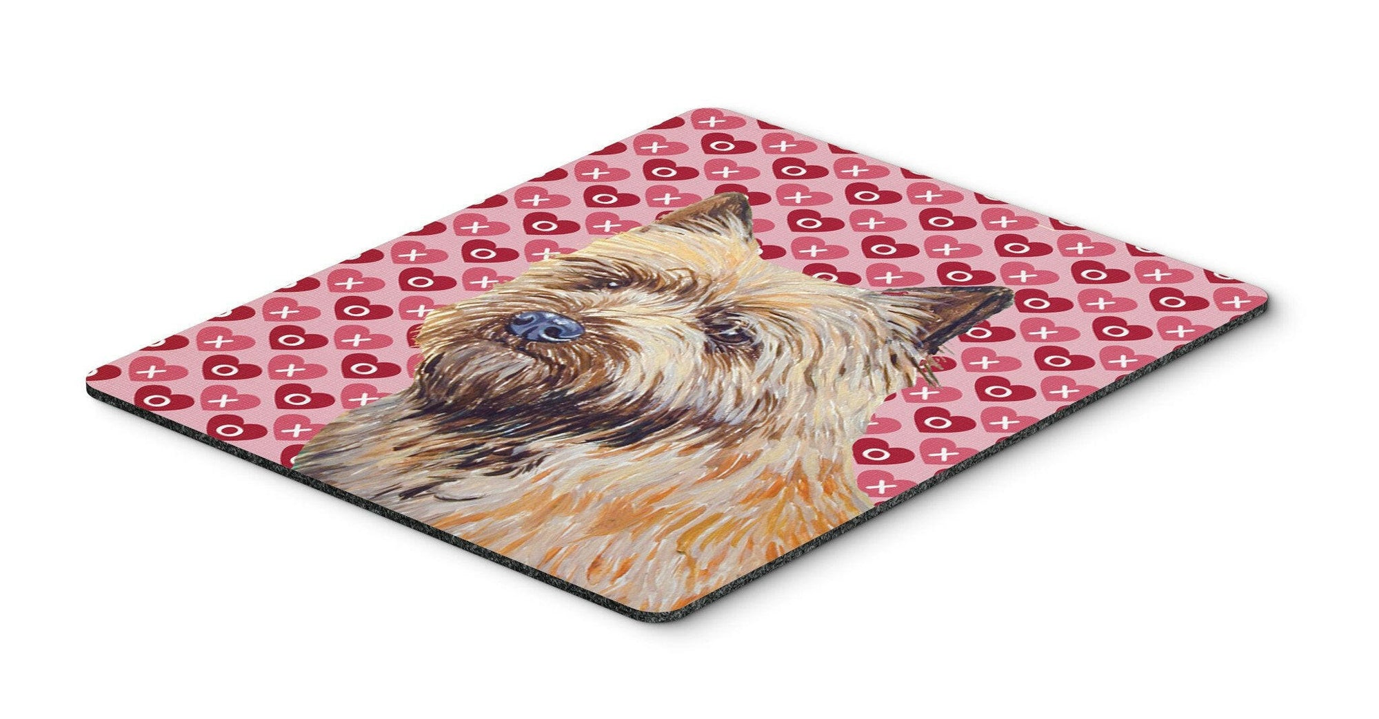 Cairn Terrier Hearts Love and Valentine's Day Mouse Pad, Hot Pad or Trivet by Caroline's Treasures