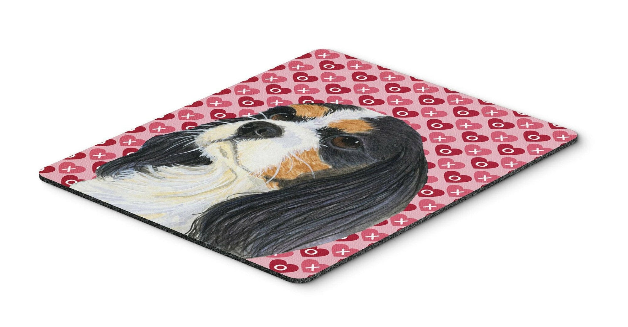 Cavalier Spaniel Hearts Love and Valentine's Day Mouse Pad, Hot Pad or Trivet by Caroline's Treasures