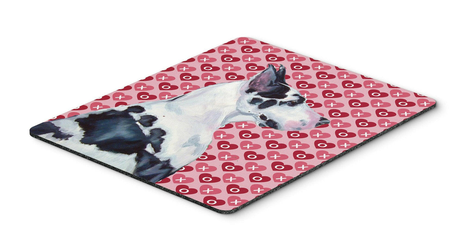 Great Dane Hearts Love and Valentine's Day Mouse Pad, Hot Pad or Trivet by Caroline's Treasures