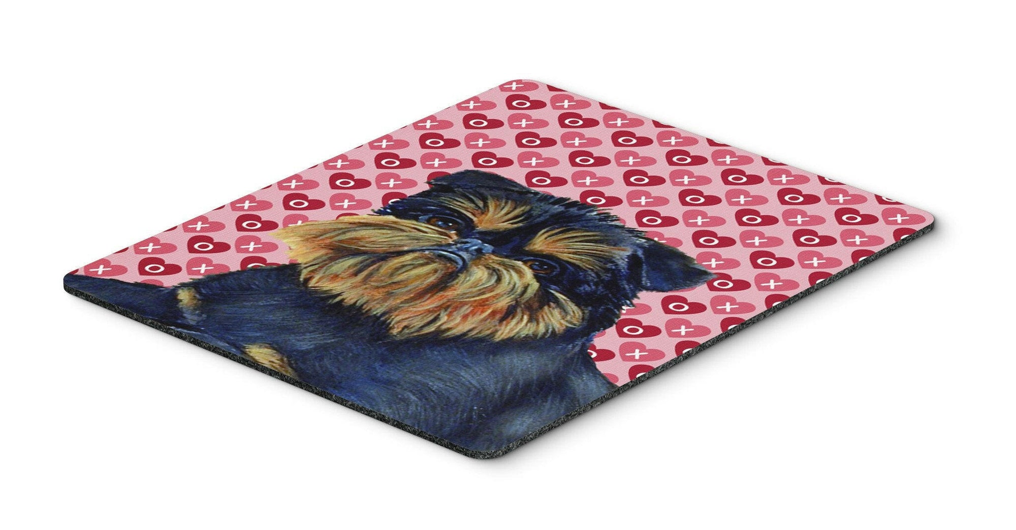 Brussels Griffon Hearts Love and Valentine's Day Mouse Pad, Hot Pad or Trivet by Caroline's Treasures