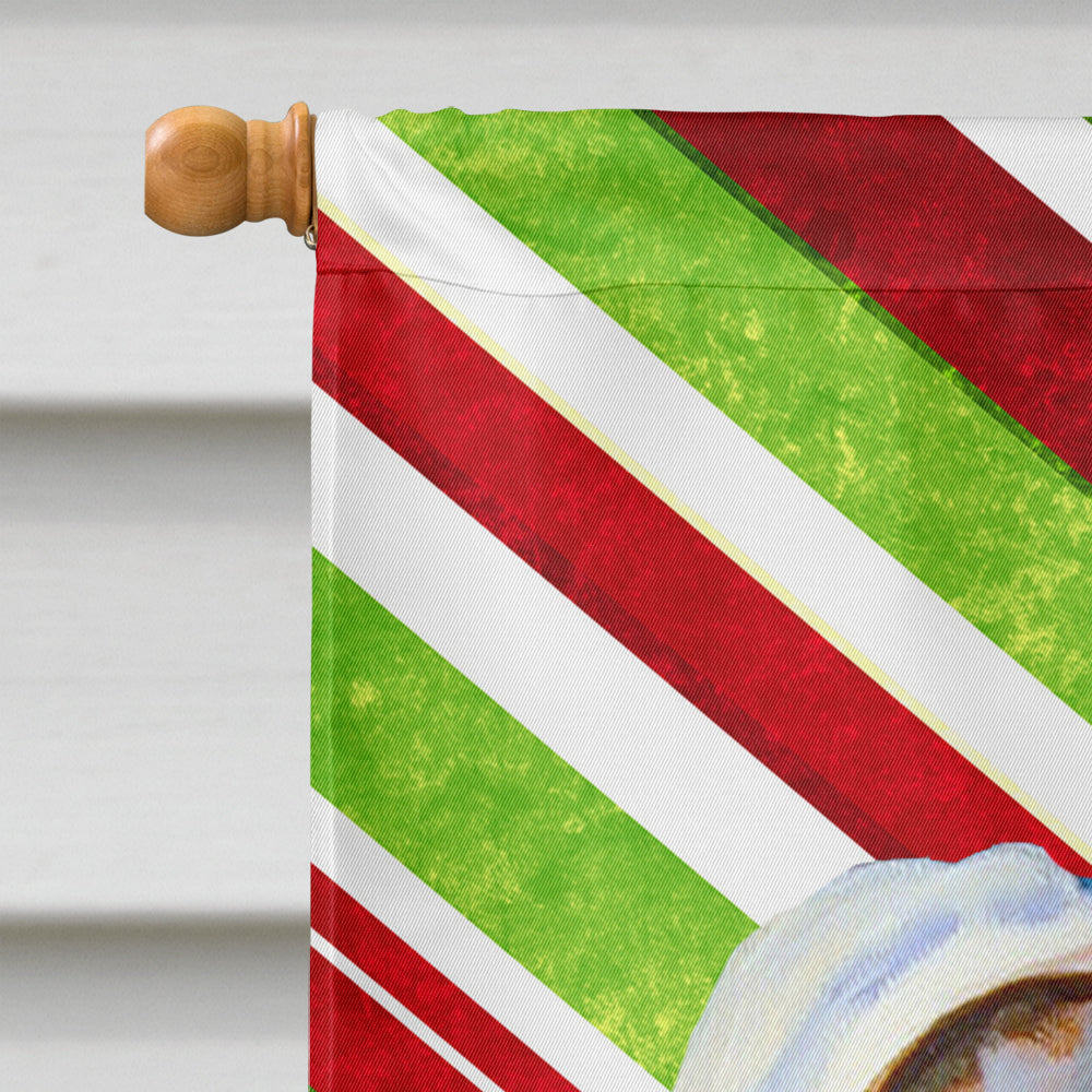 Great Dane Candy Cane Holiday Christmas  Flag Canvas House Size  the-store.com.