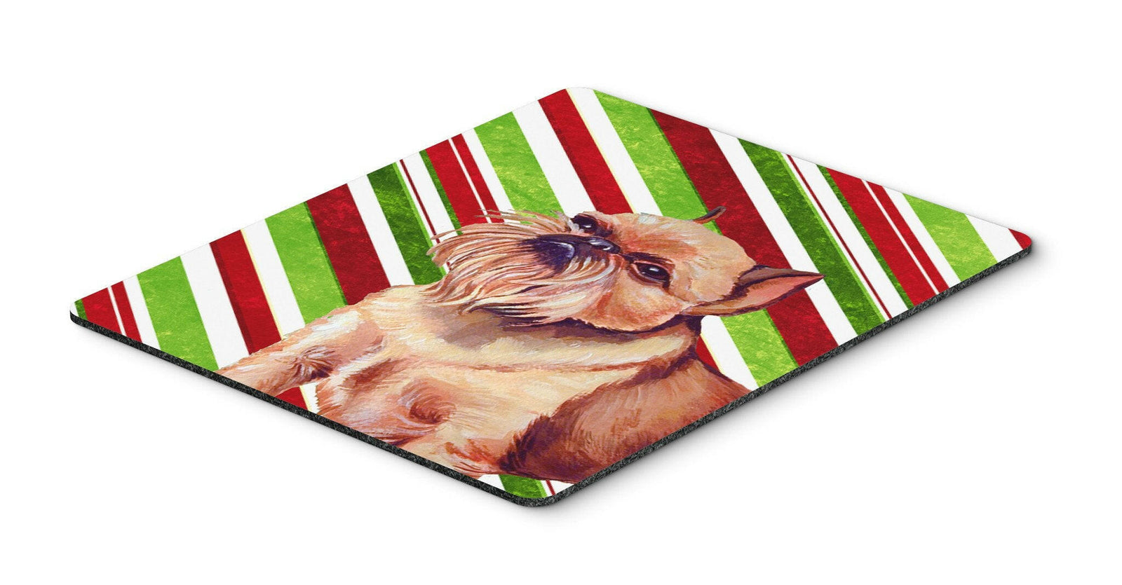 Brussels Griffon Candy Cane Holiday Christmas Mouse Pad, Hot Pad or Trivet by Caroline's Treasures