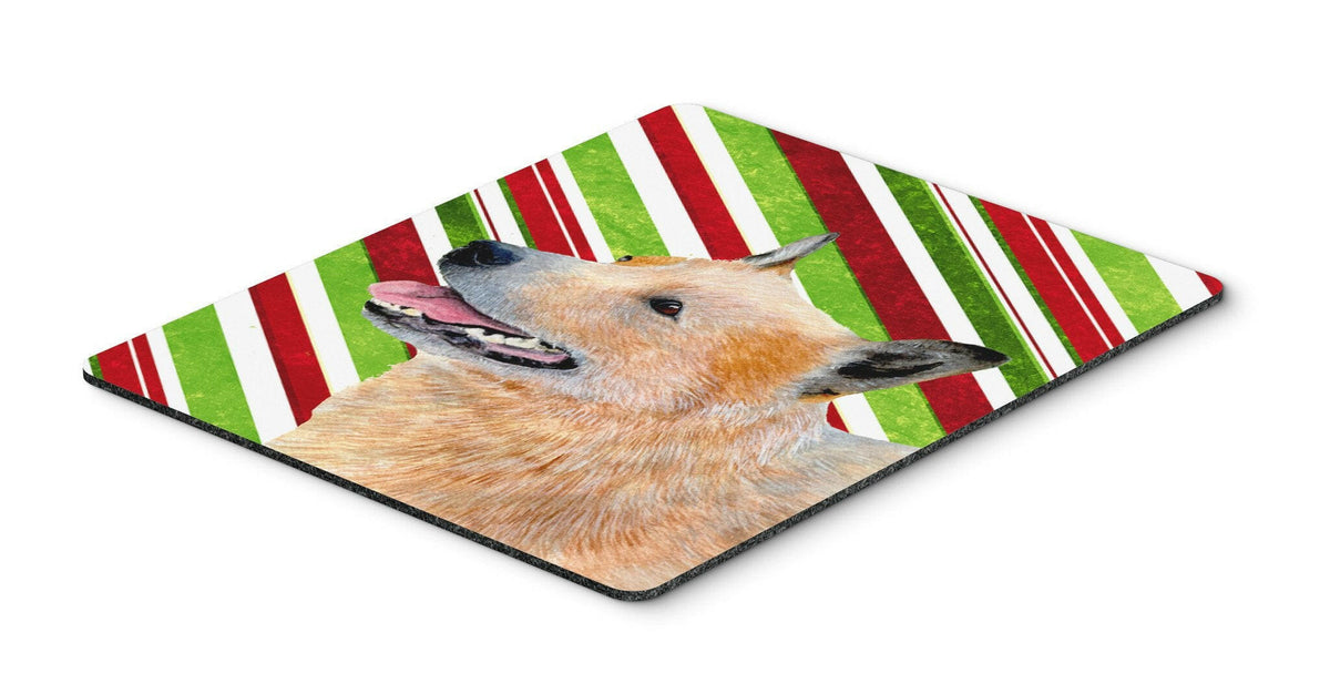 Australian Cattle Dog Candy Cane Holiday Christmas Mouse Pad, Hot Pad or Trivet by Caroline&#39;s Treasures