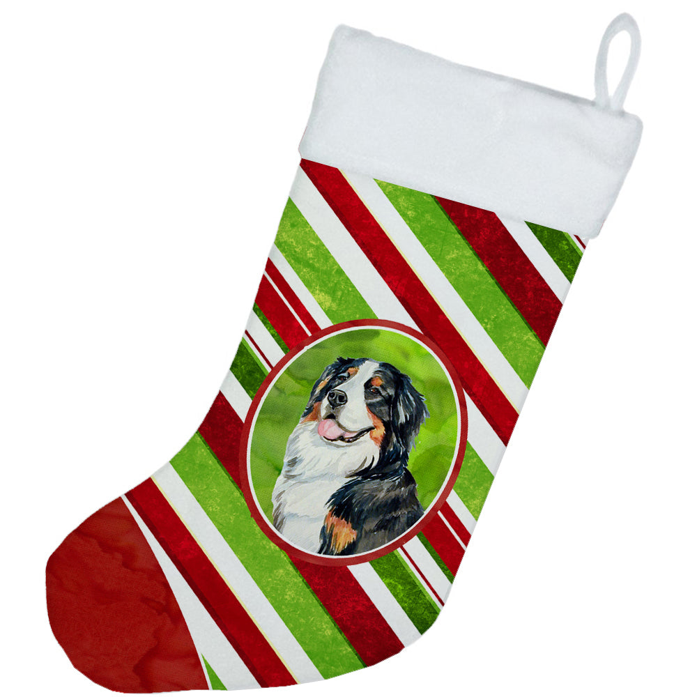 Bernese Mountain Dog Candy Cane Holiday Christmas Christmas Stocking LH9244  the-store.com.