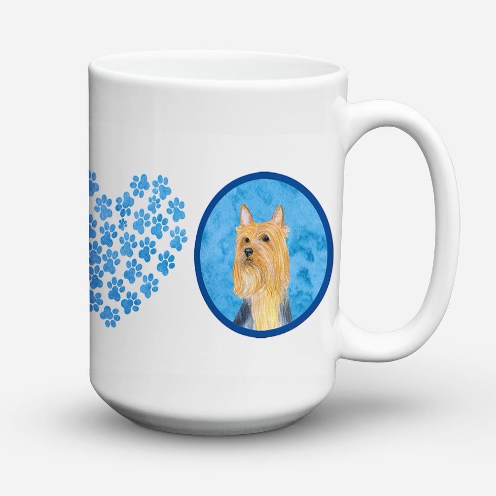 Silky Terrier  Dishwasher Safe Microwavable Ceramic Coffee Mug 15 ounce