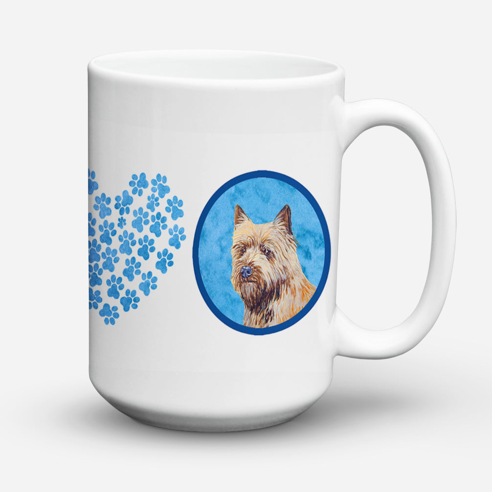 Cairn Terrier  Dishwasher Safe Microwavable Ceramic Coffee Mug 15 ounce