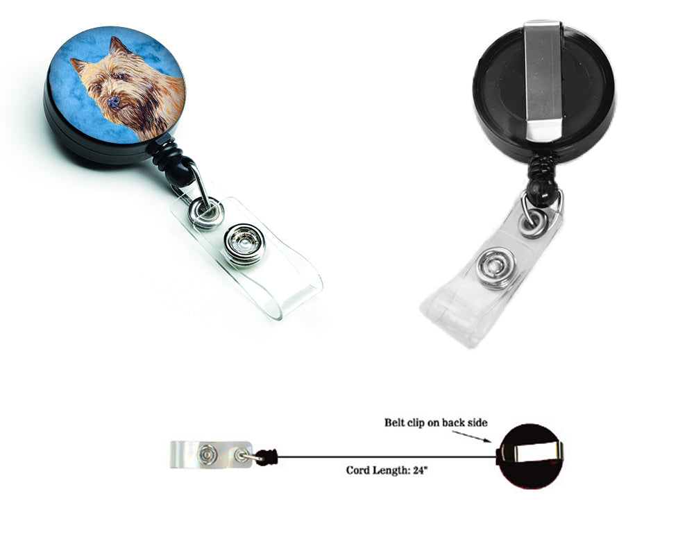 Blue Cairn Terrier Retractable Badge Reel LH9365BUBR  the-store.com.
