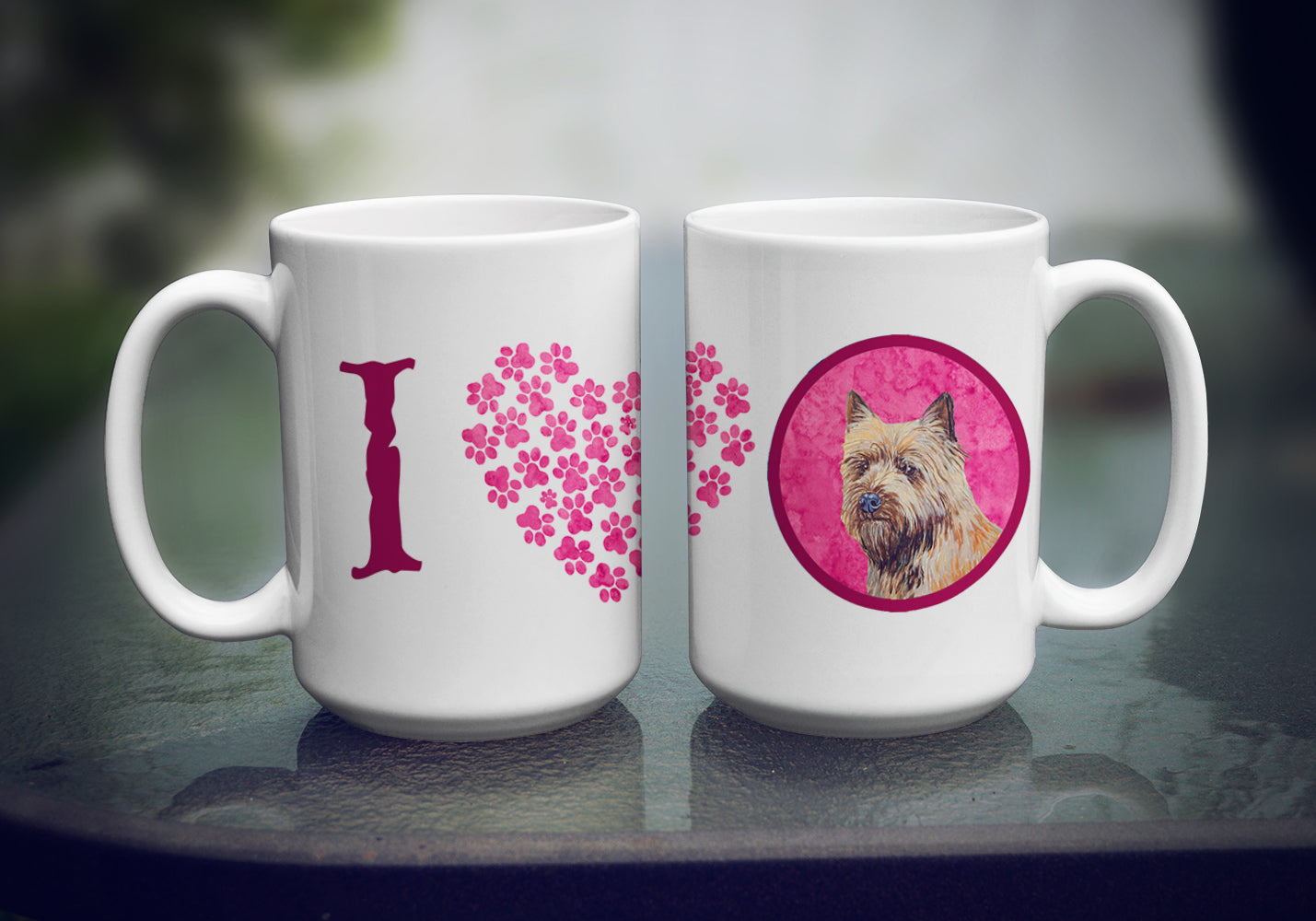 Cairn Terrier  Dishwasher Safe Microwavable Ceramic Coffee Mug 15 ounce  the-store.com.