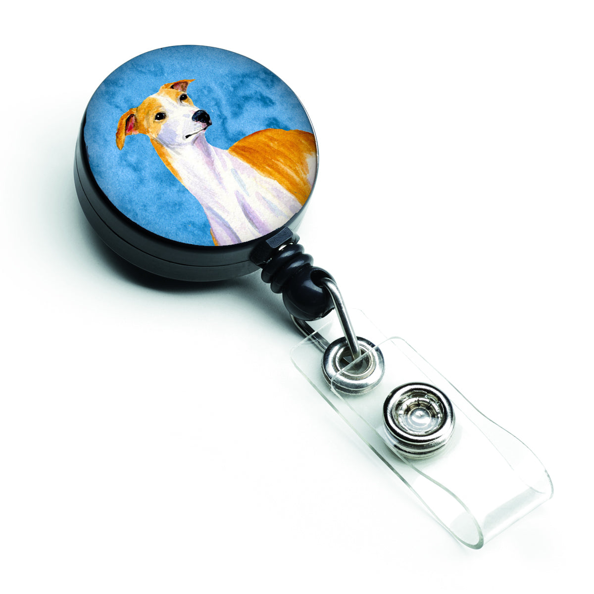 Blue Whippet Retractable Badge Reel LH9373BUBR  the-store.com.