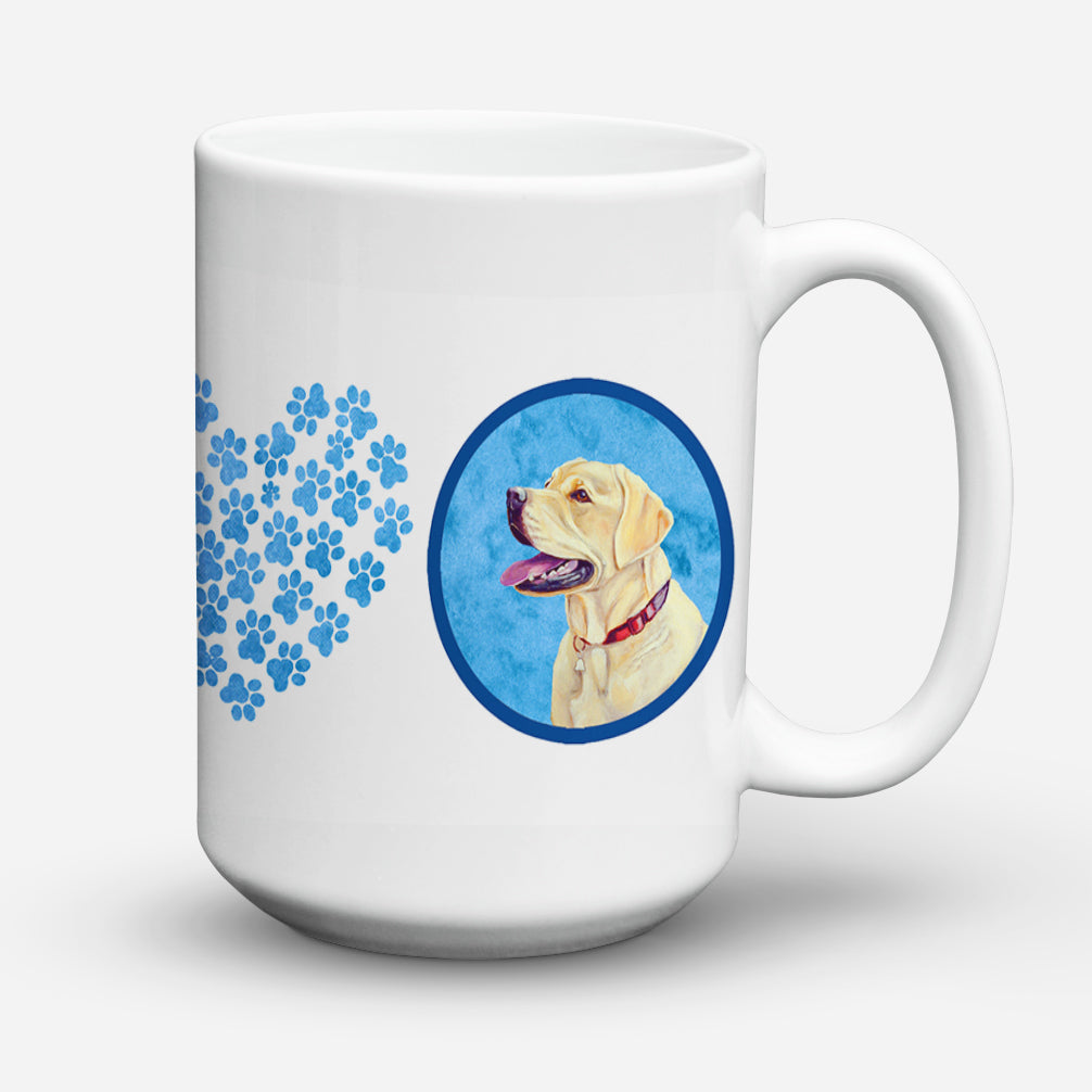 Labrador  Dishwasher Safe Microwavable Ceramic Coffee Mug 15 ounce  the-store.com.