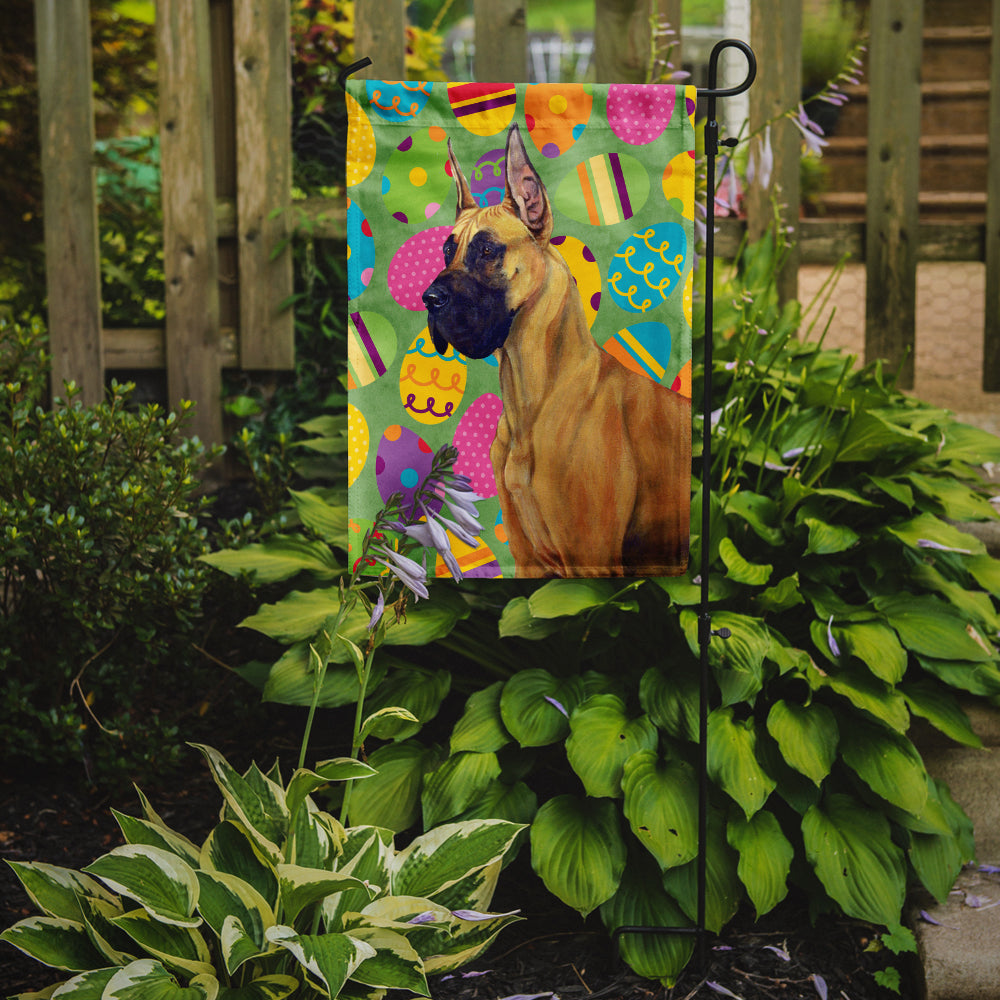 Great Dane Easter Eggtravaganza Flag Garden Size  the-store.com.