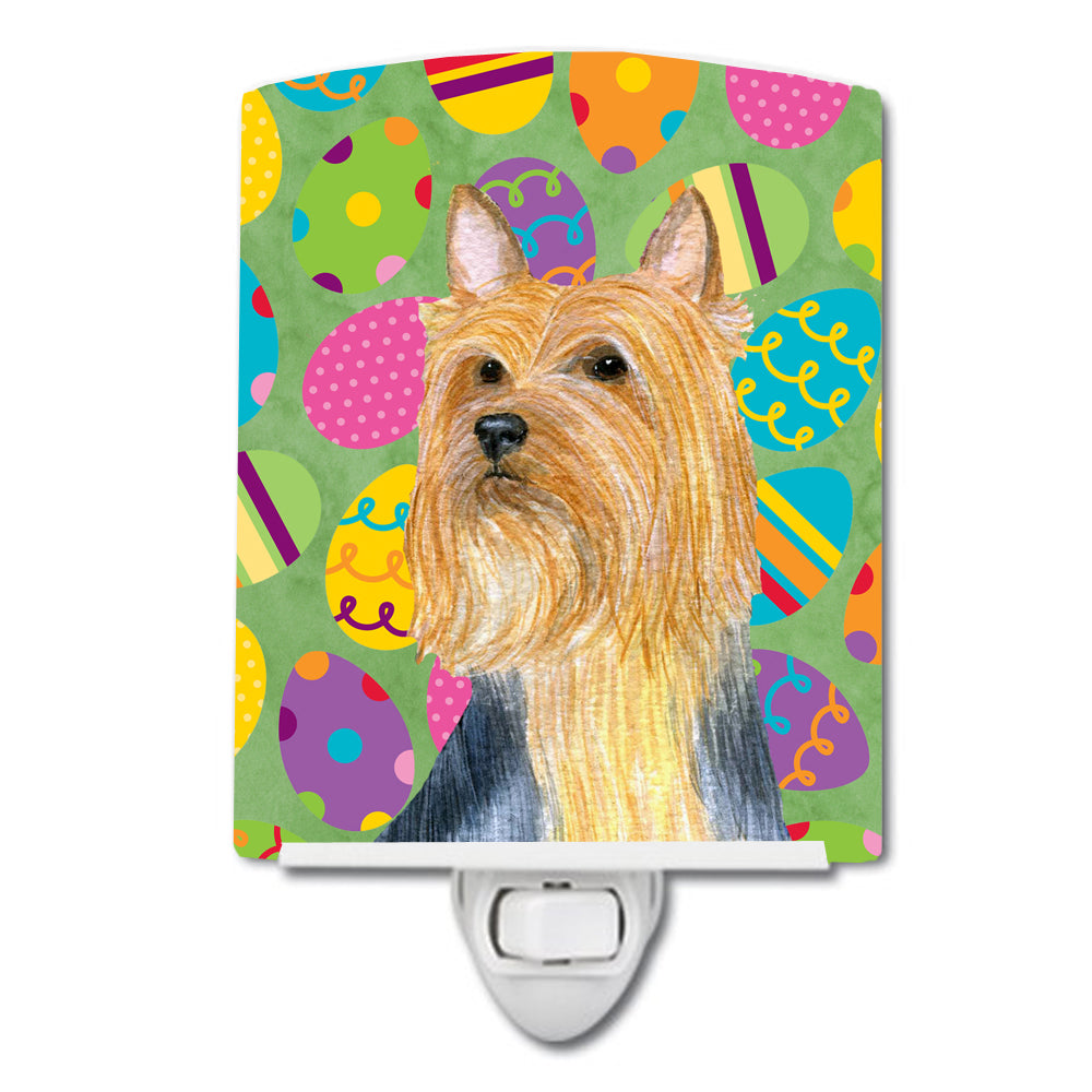 Silky Terrier Easter Eggtravaganza Ceramic Night Light LH9406CNL - the-store.com