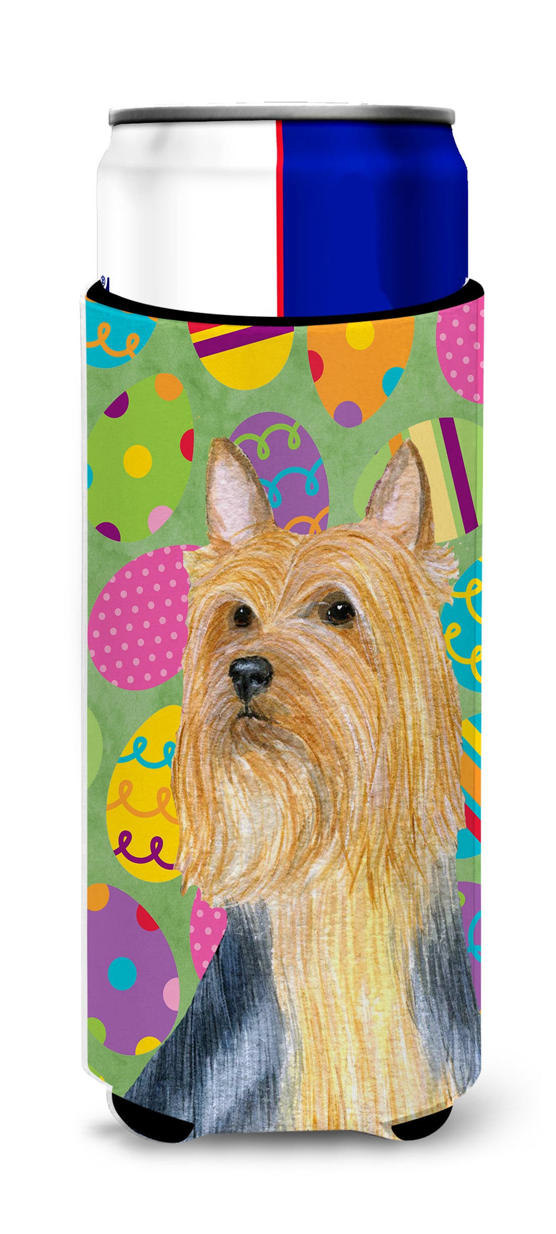 Silky Terrier Easter Eggtravaganza Ultra Beverage Insulators for slim cans LH9406MUK