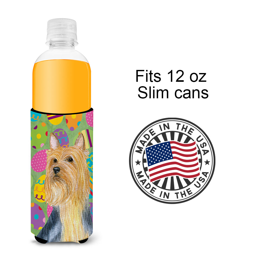 Silky Terrier Easter Eggtravaganza Ultra Beverage Insulators for slim cans LH9406MUK.