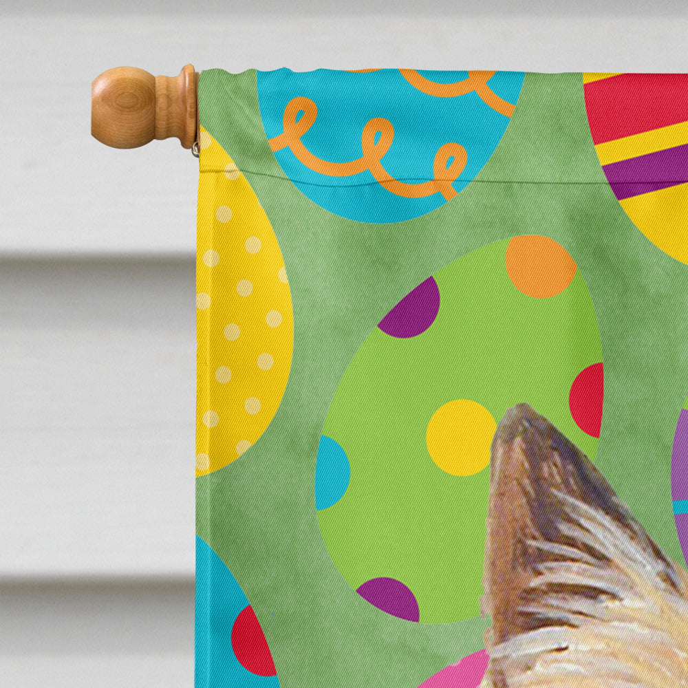 Cairn Terrier Easter Eggtravaganza Flag Canvas House Size
