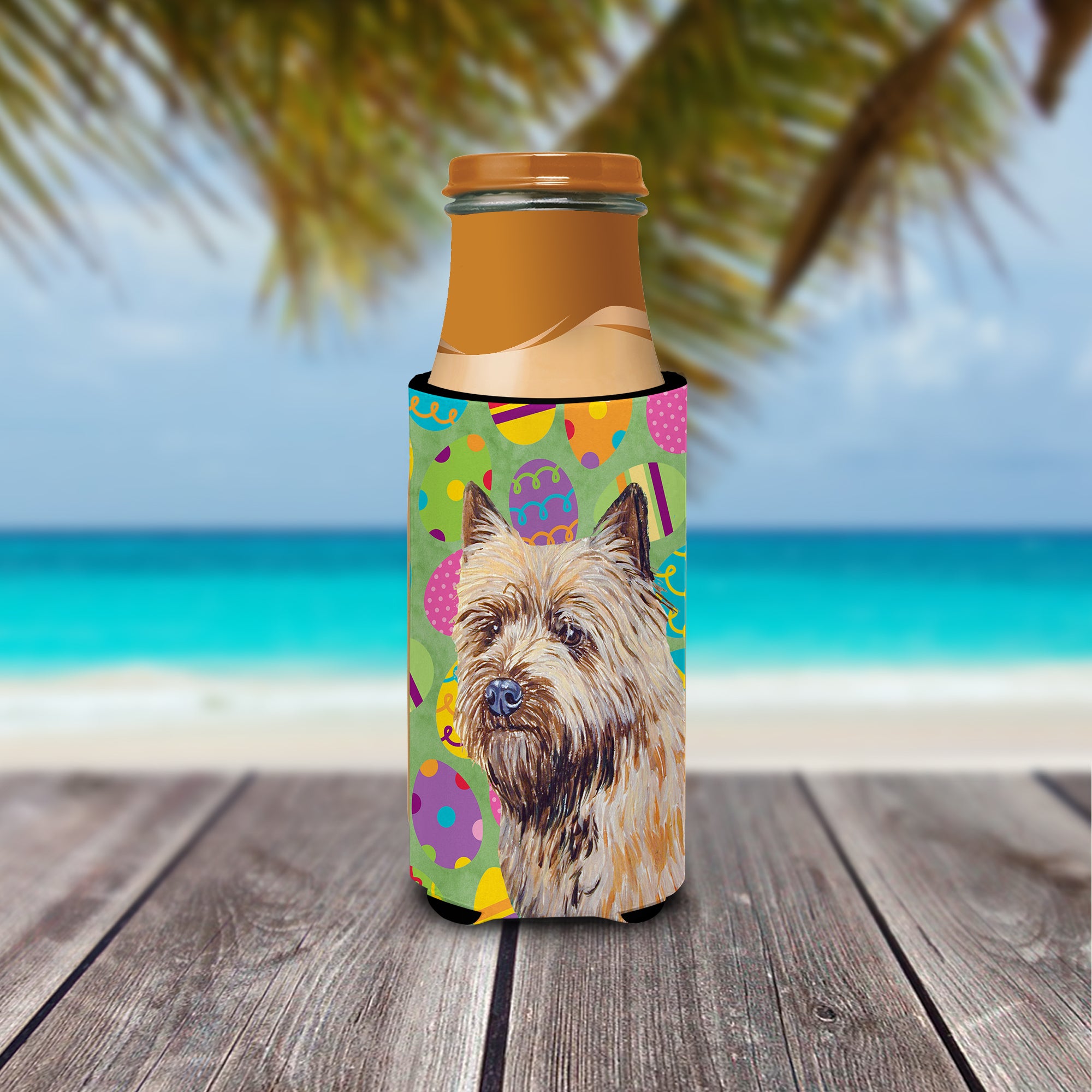 Cairn Terrier Easter Eggtravaganza Ultra Beverage Insulators for slim cans LH9410MUK.