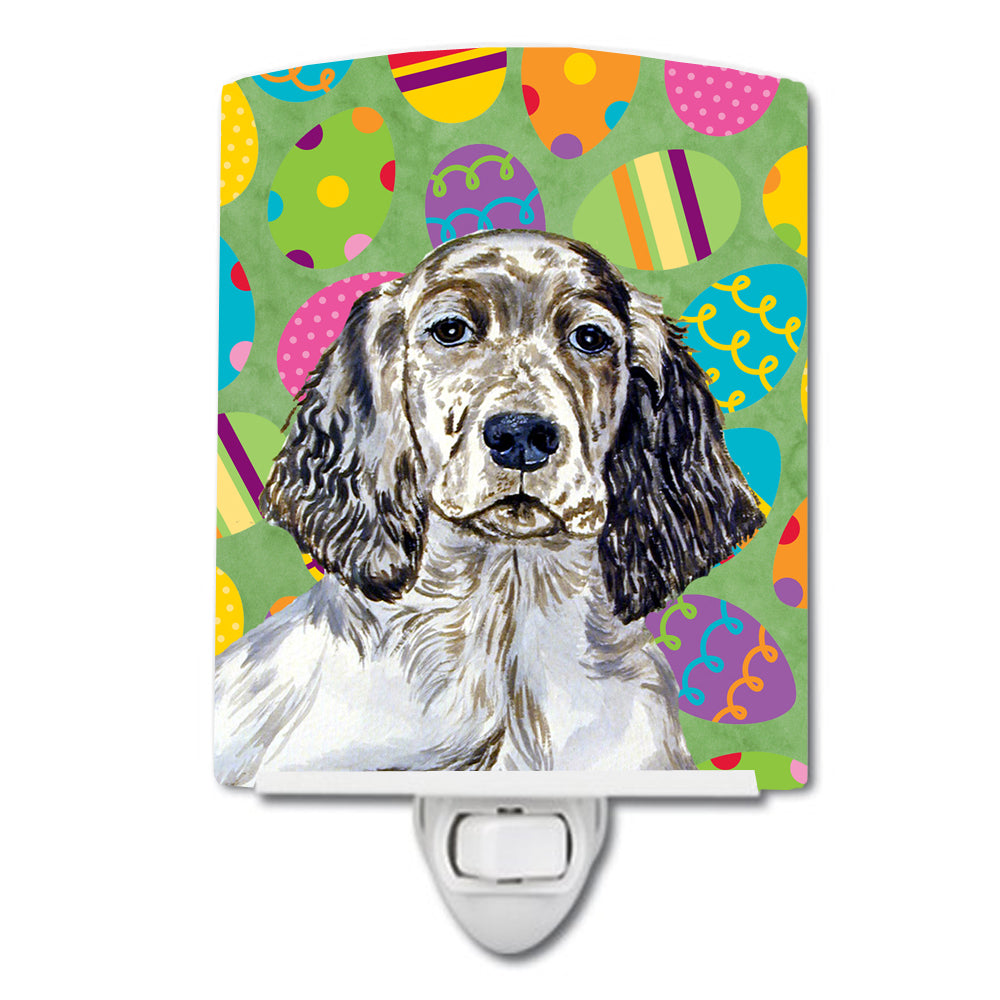 English Setter Easter Eggtravaganza Ceramic Night Light LH9412CNL - the-store.com
