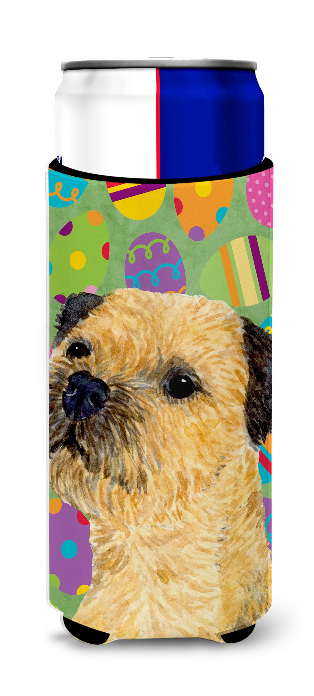 Border Terrier Easter Eggtravaganza Ultra Beverage Insulators for slim cans LH9413MUK.