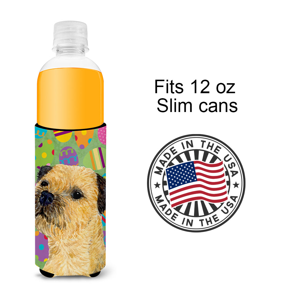 Border Terrier Easter Eggtravaganza Ultra Beverage Insulators for slim cans LH9413MUK
