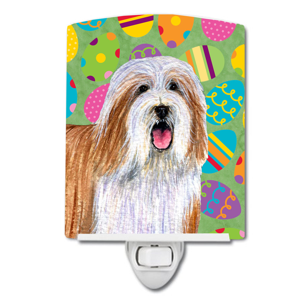 Bearded Collie Easter Eggtravaganza Ceramic Night Light LH9420CNL - the-store.com
