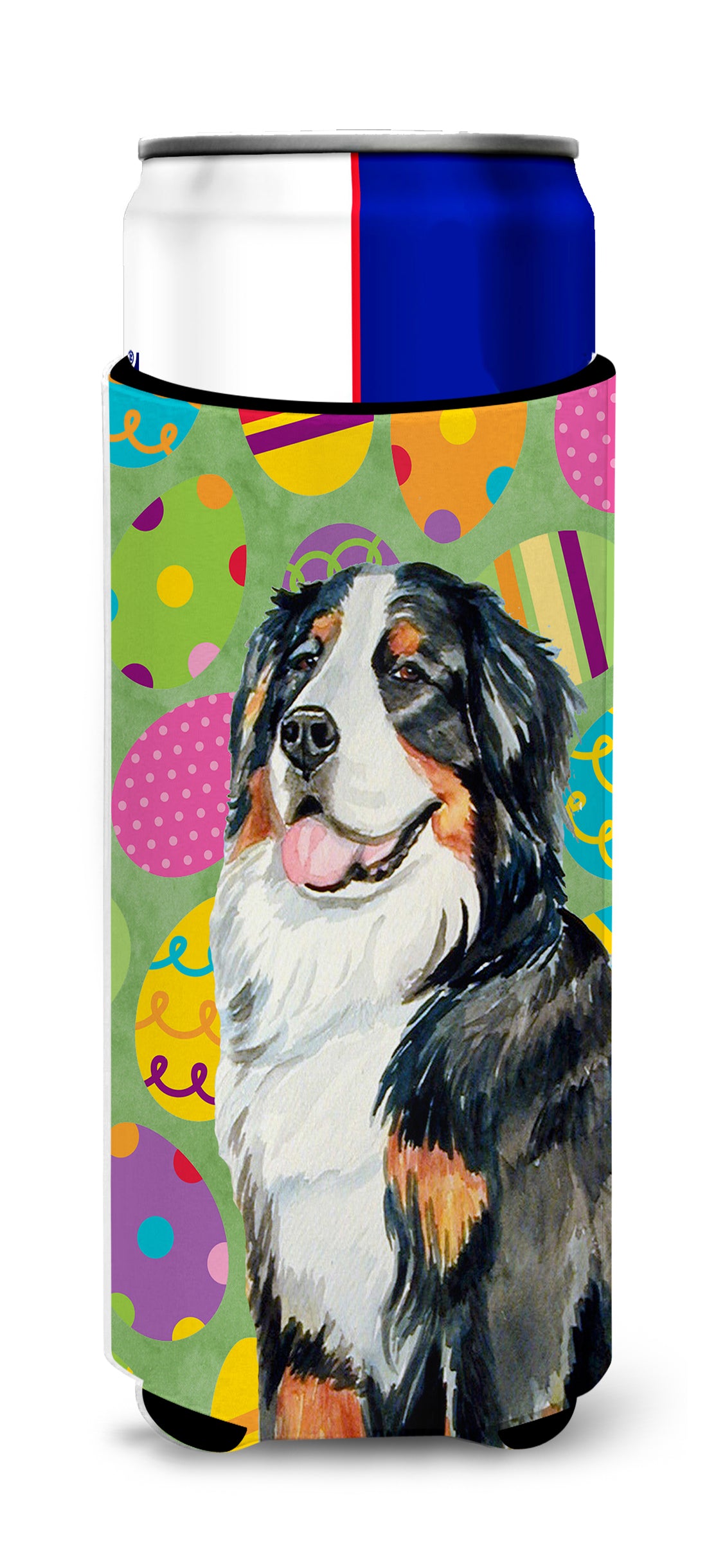 Bernese Mountain Dog Easter Eggtravaganza Ultra Beverage Insulators for slim cans LH9424MUK.