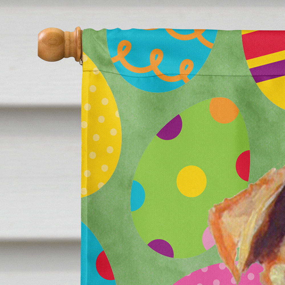 Airedale Easter Eggtravaganza Flag Canvas House Size