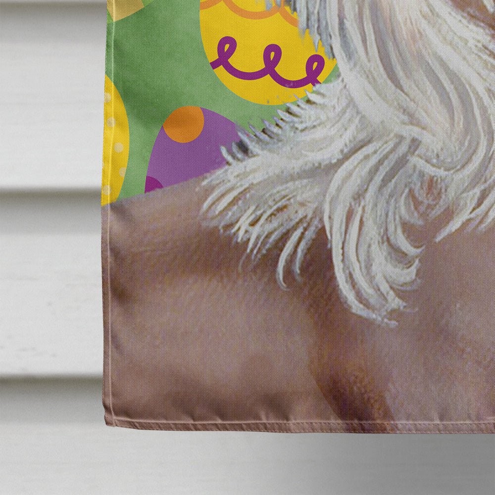 Chinese Crested Easter Eggtravaganza Flag Canvas House Size
