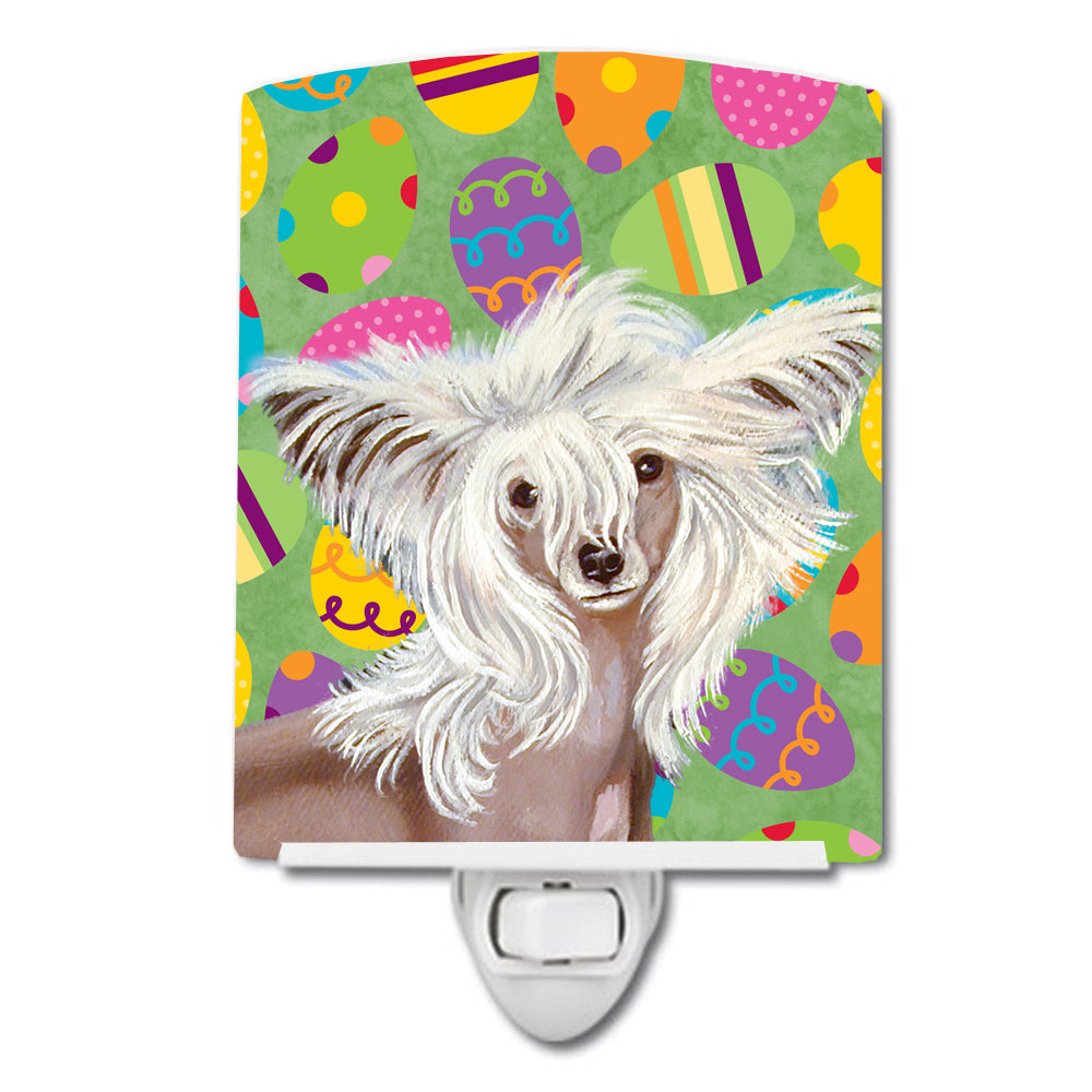 Chinese Crested Easter Eggtravaganza Ceramic Night Light LH9437CNL - the-store.com