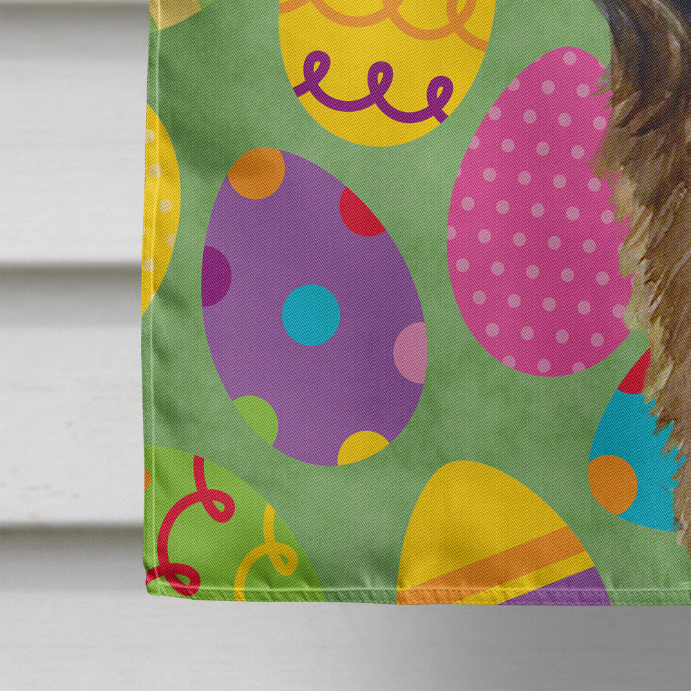 Leonberger Easter Eggtravaganza Flag Canvas House Size  the-store.com.