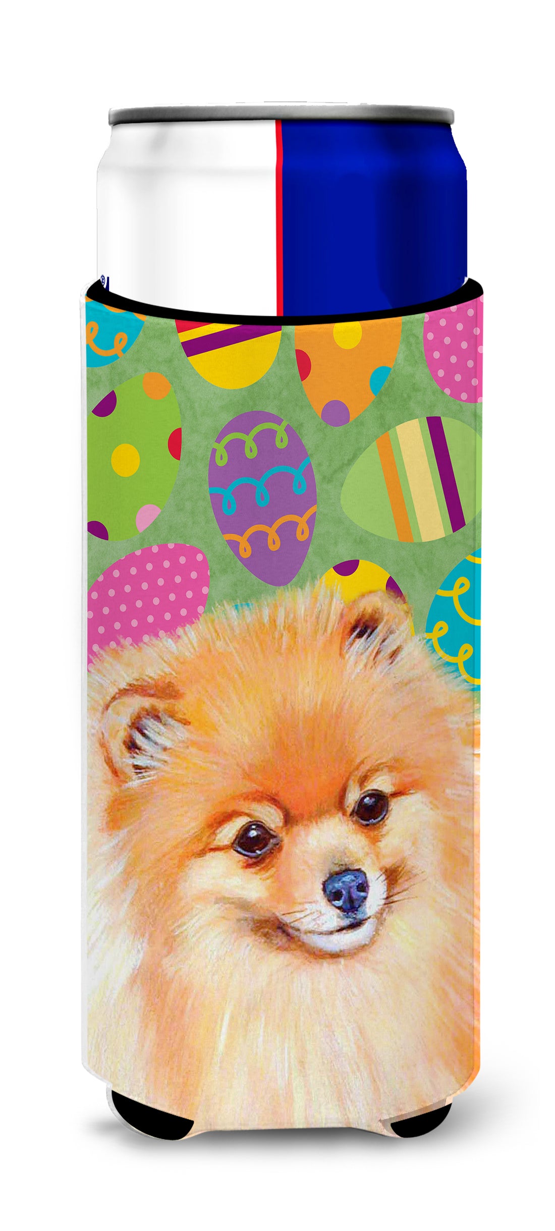 Pomeranian Easter Eggtravaganza Ultra Beverage Insulators for slim cans LH9440MUK.