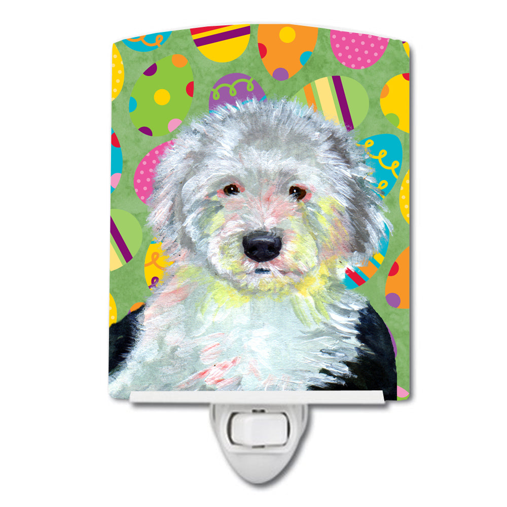 Old English Sheepdog Easter Eggtravaganza Ceramic Night Light LH9441CNL - the-store.com