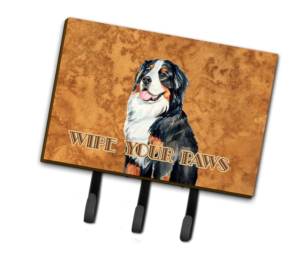 Bernese Mountain Dog Wipe your Paws Leash or Key Holder  the-store.com.