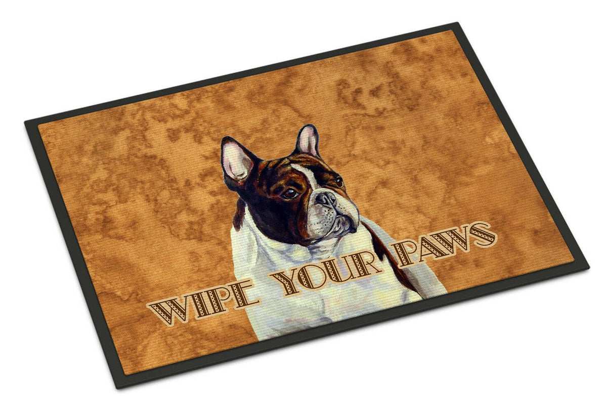French Bulldog Wipe your Paws Indoor or Outdoor Mat 24x36 LH9454JMAT - the-store.com