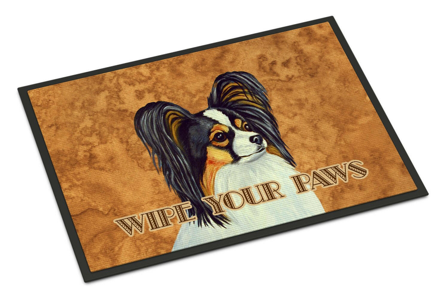 Papillon Wipe your Paws Indoor or Outdoor Mat 24x36 LH9461JMAT - the-store.com