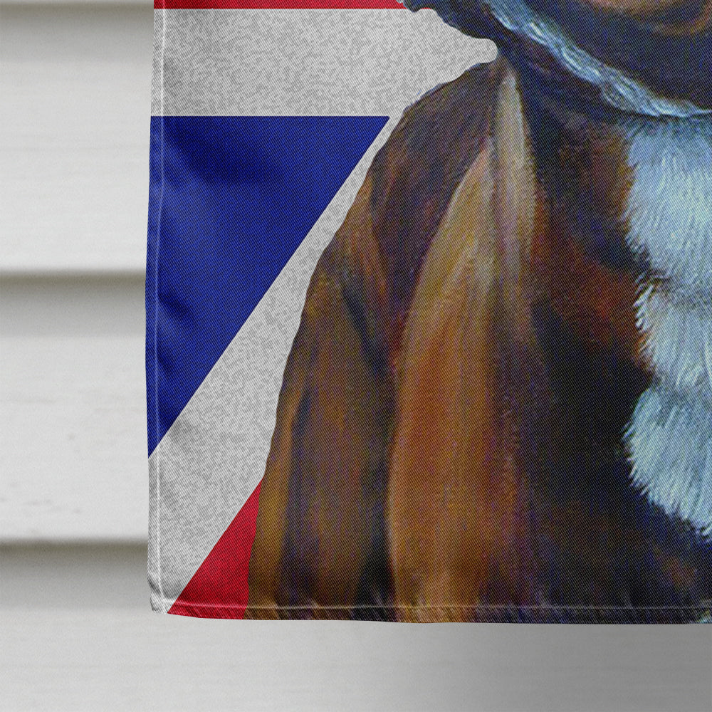 French Bulldog with English Union Jack British Flag Flag Canvas House Size LH9492CHF  the-store.com.