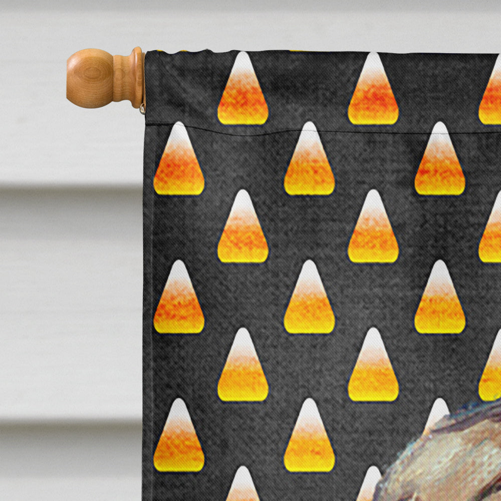 French Bulldog Frenchie Candy Corn Halloween Flag Canvas House Size LH9552CHF