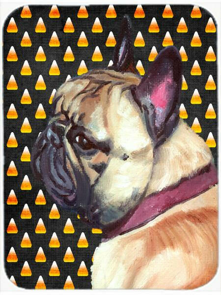 French Bulldog Frenchie Candy Corn Halloween Mouse Pad, Hot Pad or Trivet LH9552MP by Caroline&#39;s Treasures