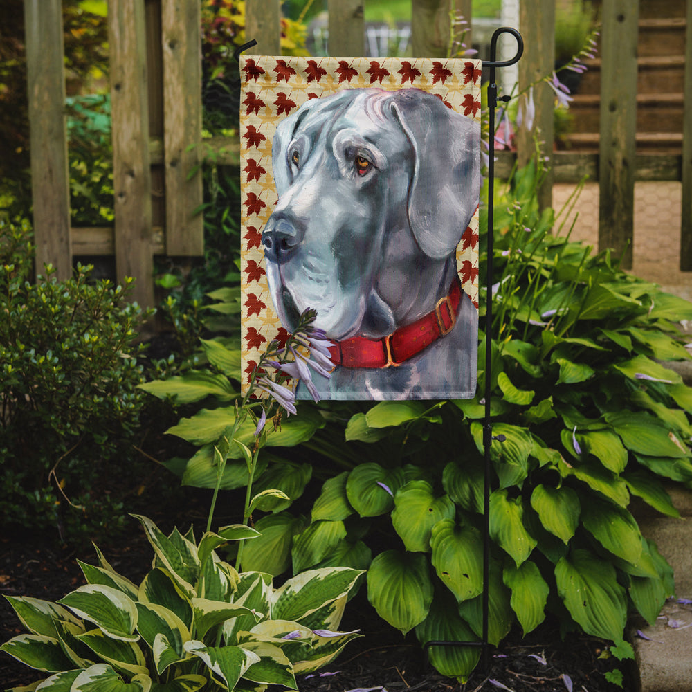 Great Dane Fall Leaves Flag Garden Size LH9556GF  the-store.com.