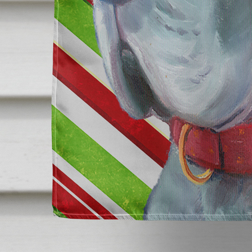 Great Dane Candy Cane Holiday Christmas Flag Canvas House Size LH9591CHF  the-store.com.