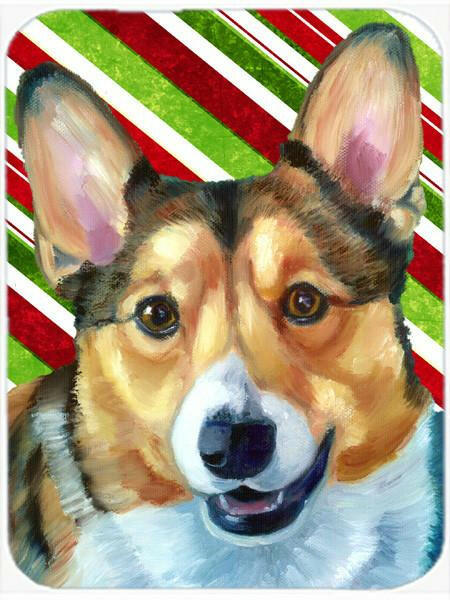 Corgi Candy Cane Holiday Christmas Mouse Pad, Hot Pad or Trivet LH9595MP by Caroline&#39;s Treasures